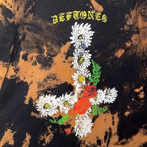 Custom Deftones Reverse Tie Dye Tee